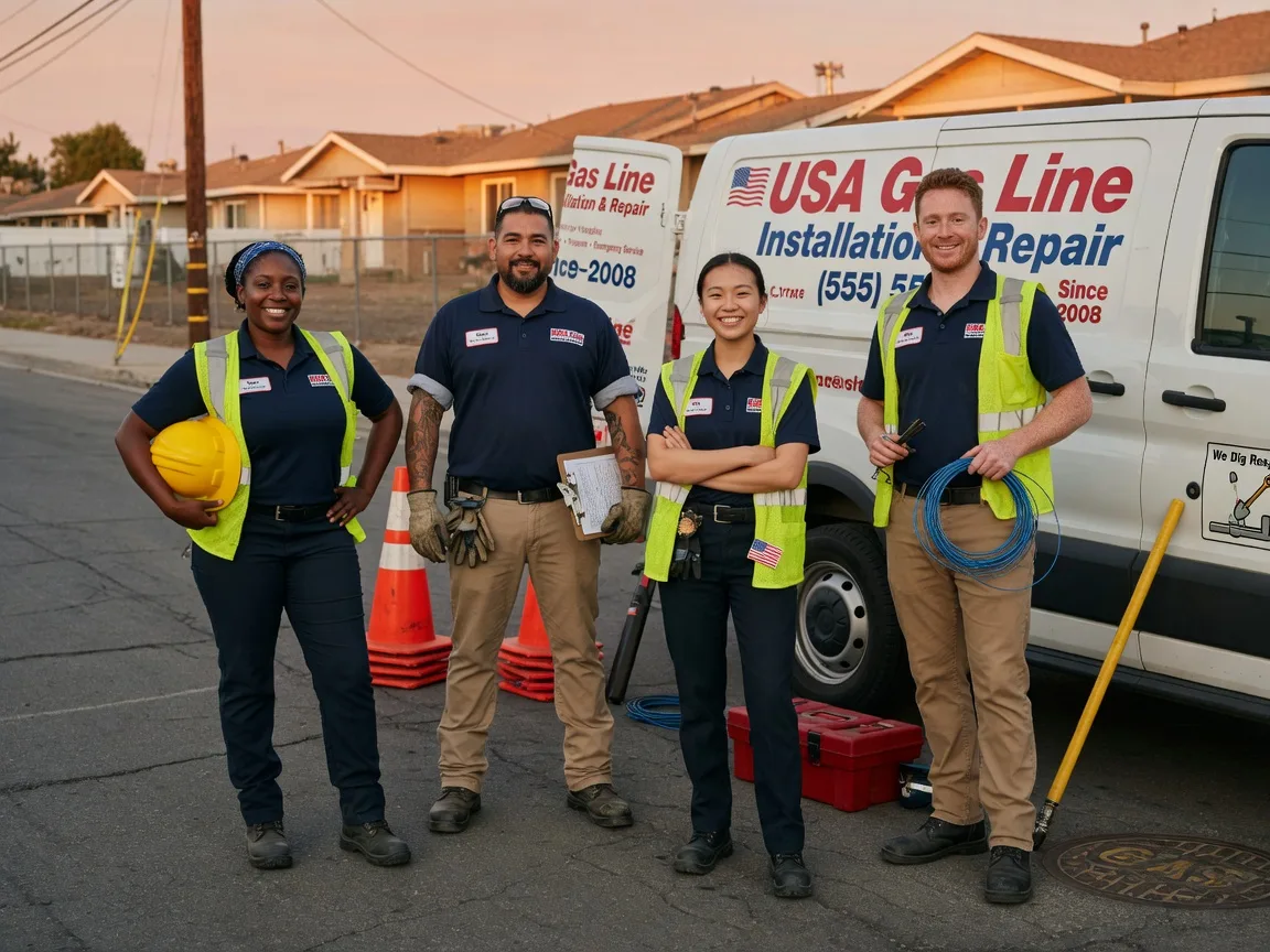 Gas Line Installation company in Donie, TX